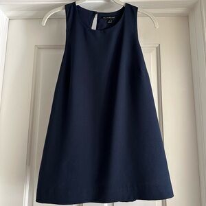 Banana Republic navy sleeveless racer back tank size medium